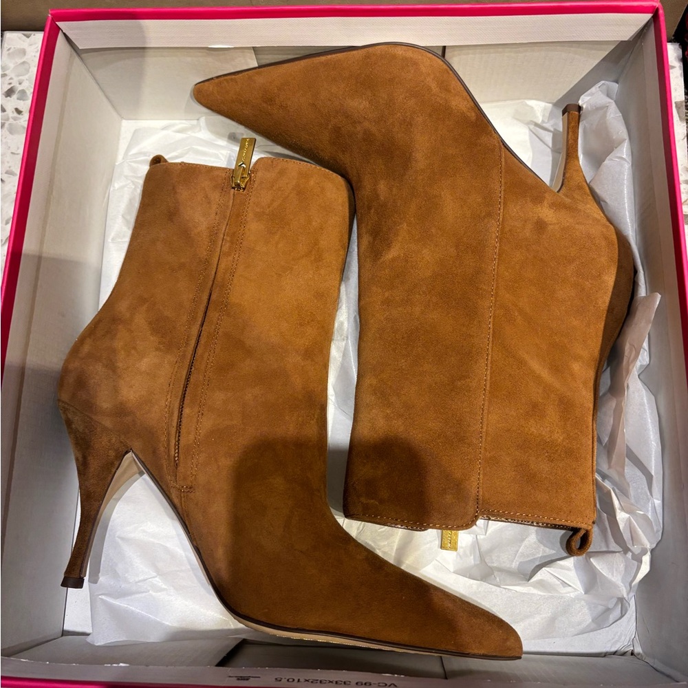 Vince Camuto Tan Heeled Boots